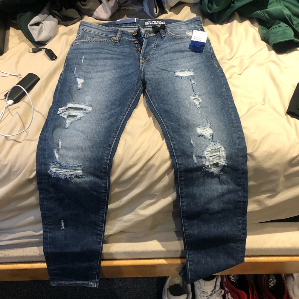 Mens ripped jeans